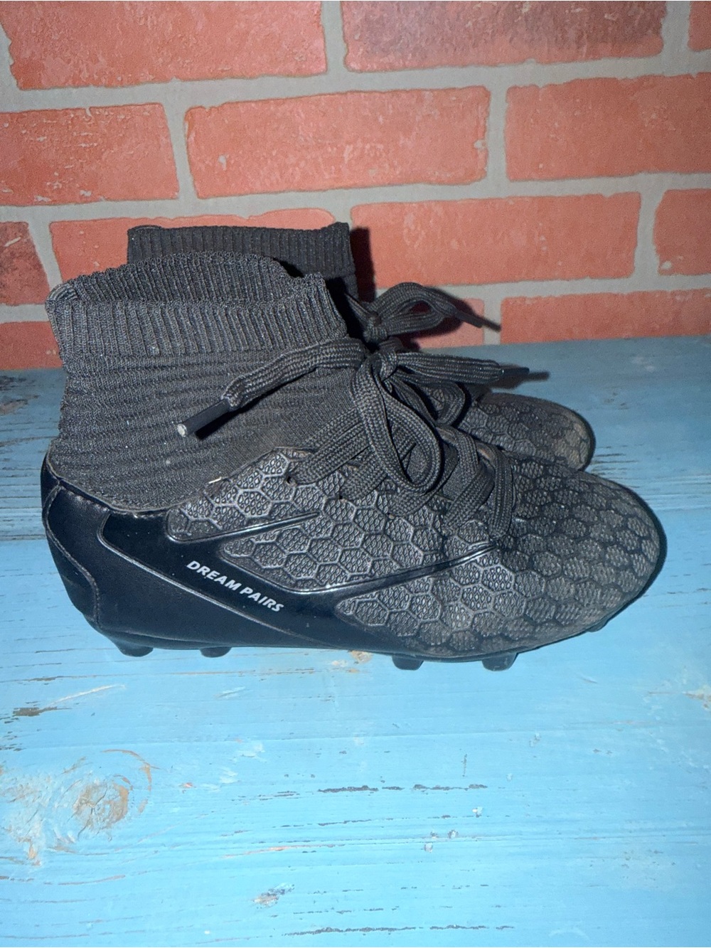DREAM PAIRS Soccer Cleats High-Top Athletic Shoes